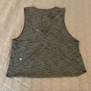 Lululemon cross back tank top size 8